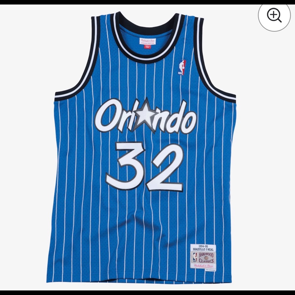 Mitchell & Ness Blue Orlando Jersey